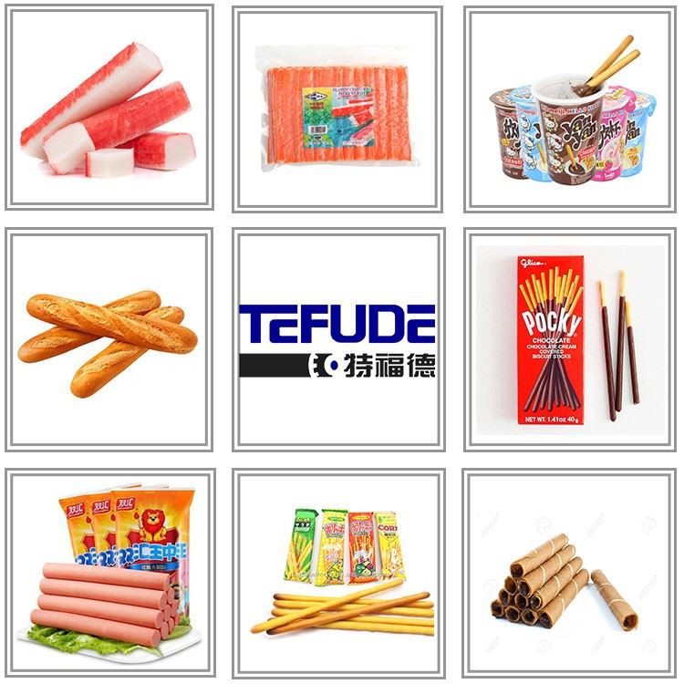ham sausage automatic counting packing machine  crab sticks counting loading machine manufacturer supply