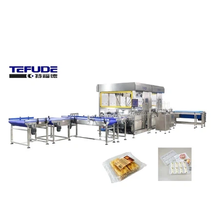 Automatic Sorting & Loading Packing Line With Robotic Arm