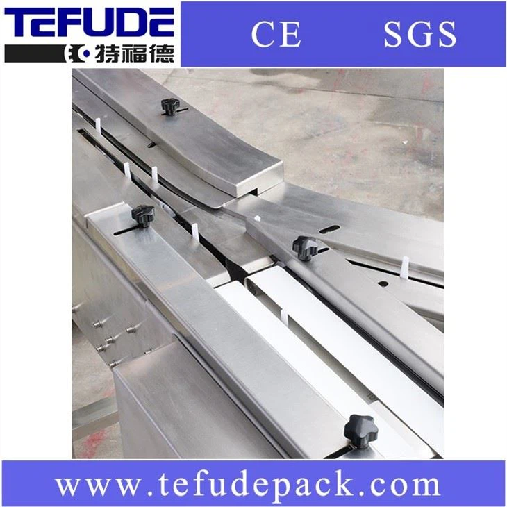 Automatic Stacking And Feeding Line For Peach Crisps