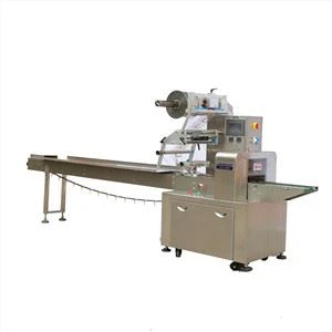 Flow pack machine
