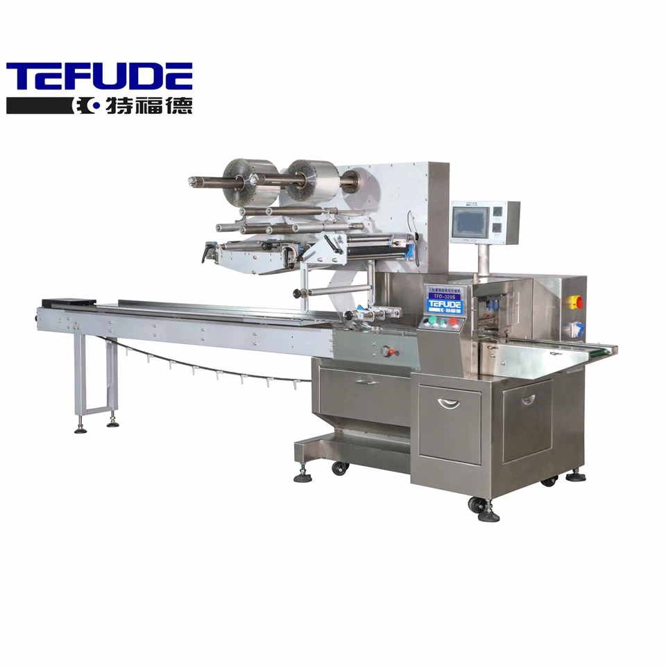 Automatic Film Splicing Flow Wrapper