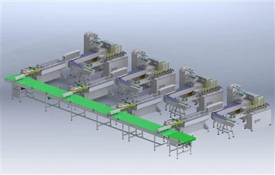 Automated packaging line
