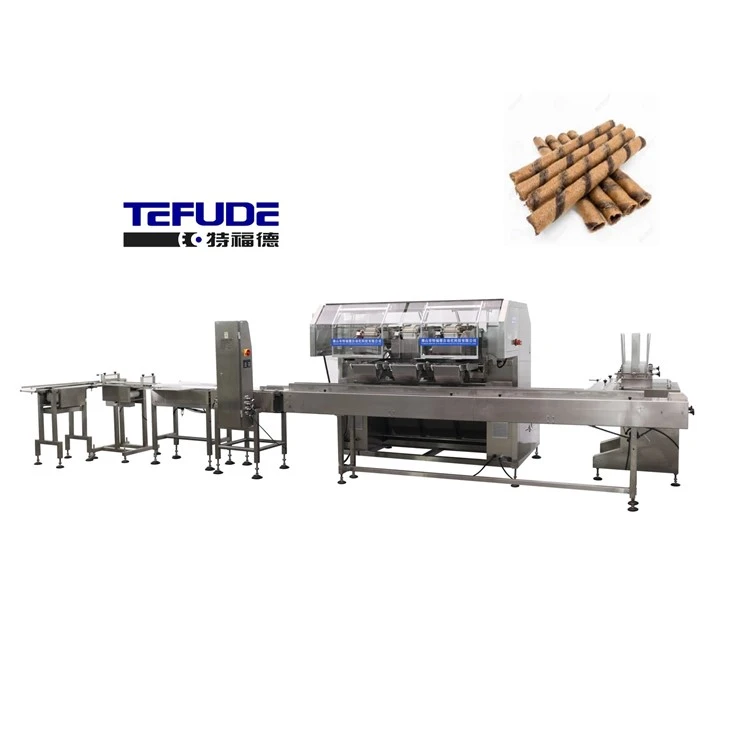Wafer Rolls packing Machine Packaging Solution